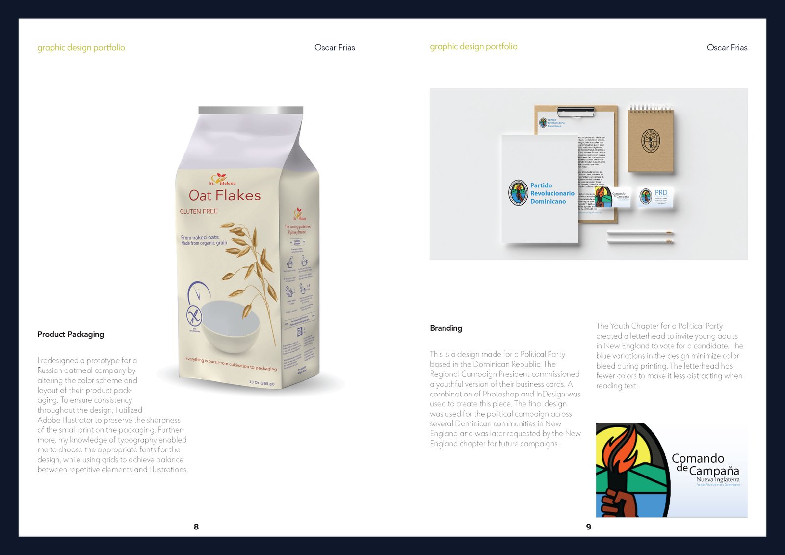 Graphic Design Portfolio Page 5