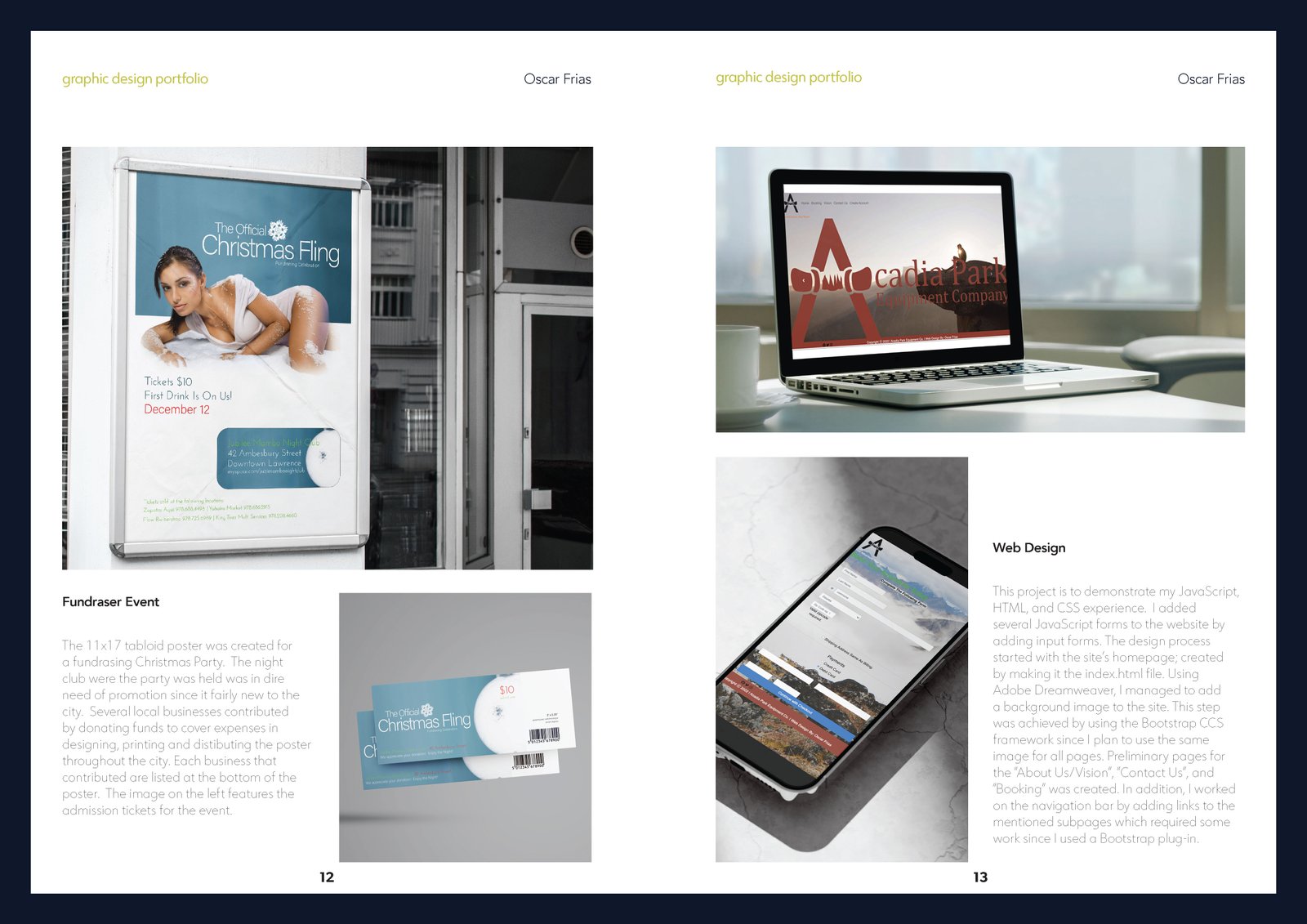 Graphic Design Portfolio Page 7